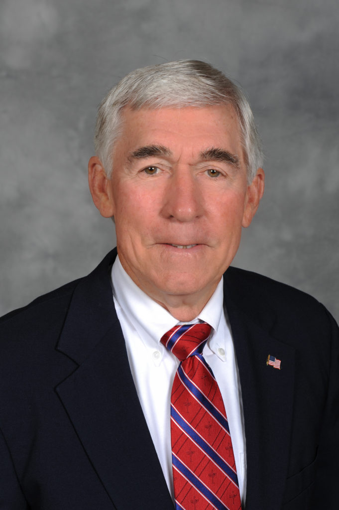 Headshot of former Boadr Chairman Charles M. Thrash