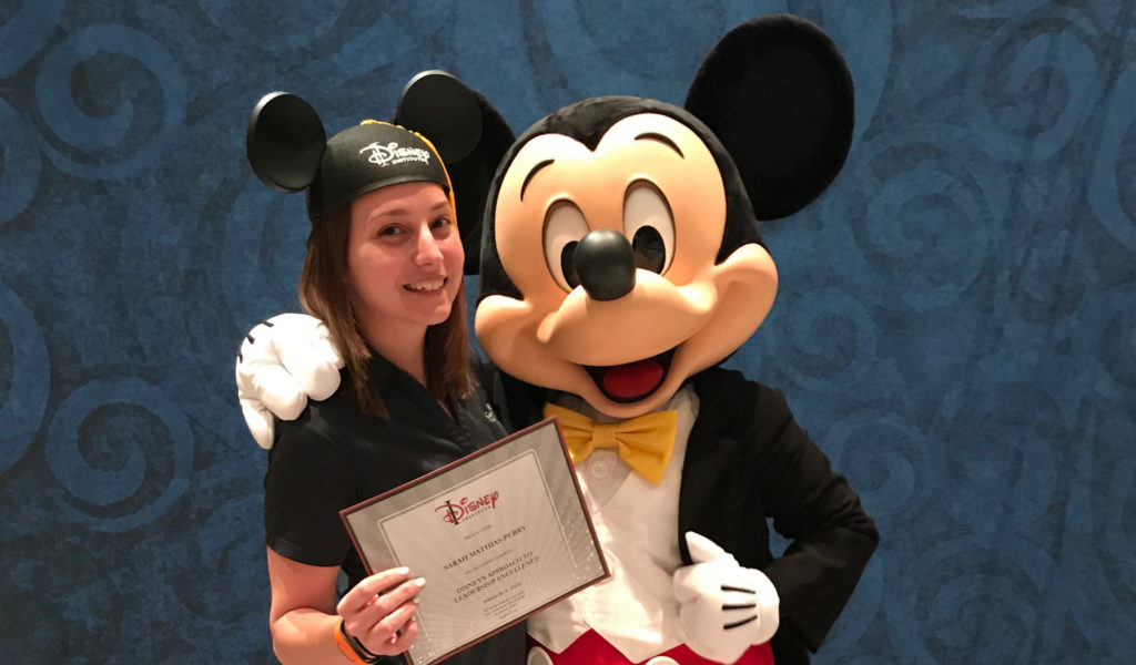 Training and Product Specialist completes disney course