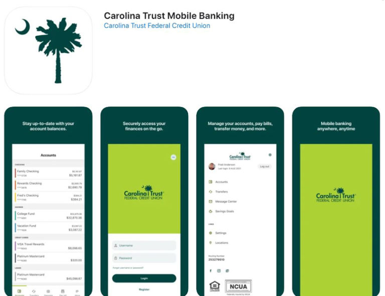 Digital Banking Carolina Trust Credit Union