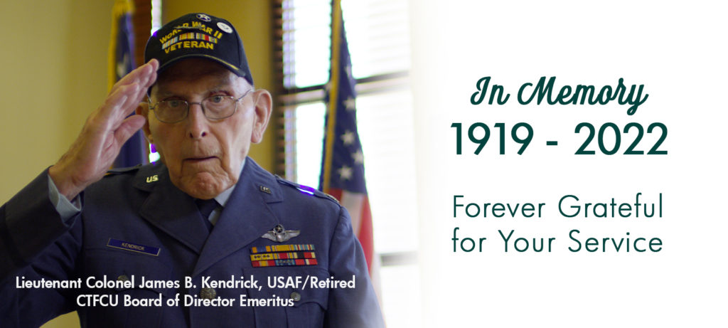 In Memory Lt Col James B Kendrick